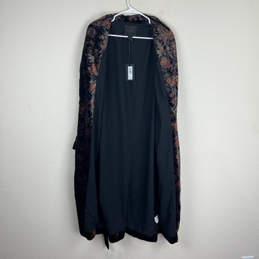 NEW Paige Chrystin Velvet Robe Imaginary Garden Size Small - Picture 5 of 7